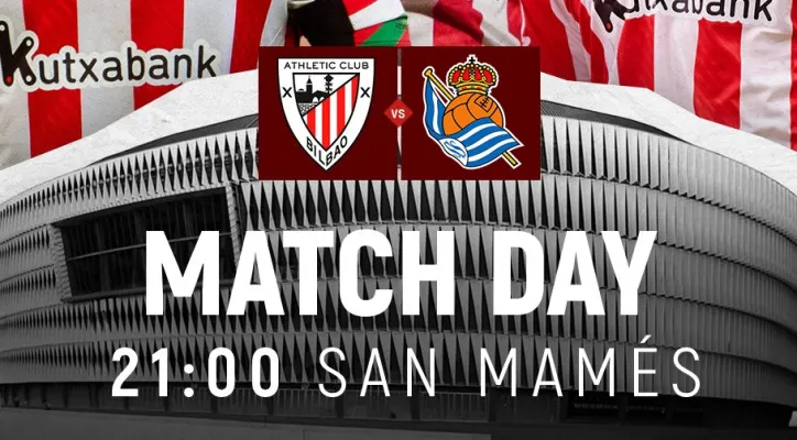 Athletic Bilbao vs Real Sociedad, cek prediksi line up dan link live streaming di sini. (X/Athletic Club)