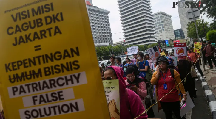 Aksi Protes Perempuan Mengugat Negara Hapuskan Kekerasan dan Kriminalisasi