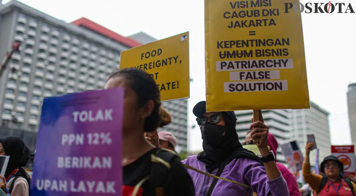Aksi Protes Perempuan Mengugat Negara Hapuskan Kekerasan dan Kriminalisasi
