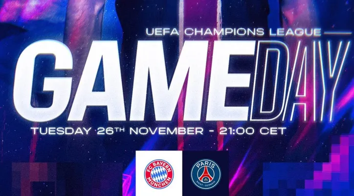 Jadwal pertandingan dan link live streaming Bayern Munchen vs PSG. (X/PSG)