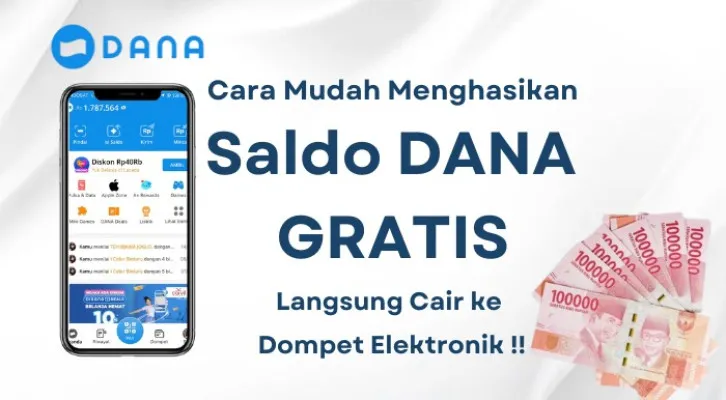 Dapatkan dan klaim saldo gratis dari aplikasi penghasil uang berikut ini, cek rekomendasinya. (Poskota/Aldi Harlanda Irawan)