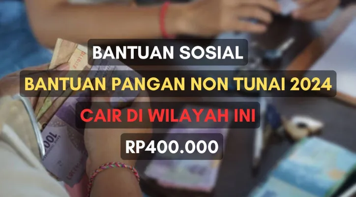 Ini wilayah yang sudah cair dana Rp400.000 dari Bantuan Sosial BPNT 2024 (Poskota/Herdyan)