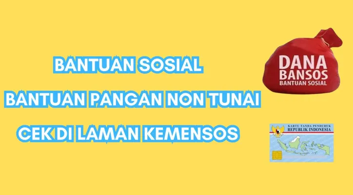 Cek status penyaluran untuk NIK KTP dan KK penerima dana bantuan sosial BPNT 2024 (Poskota/Herdyan)