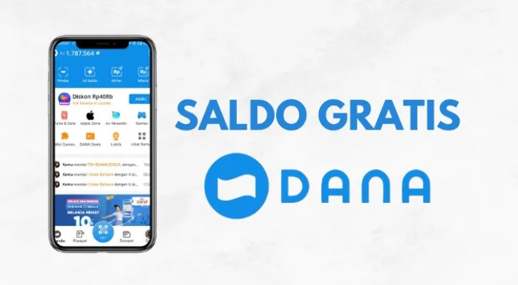 Kini bagi siapapun bisa memperoleh saldo DANA gratis hingga Rp150.000 yang dapat terkirim ke e-wallet. (Poskota/Aldi Harlanda Irawan)