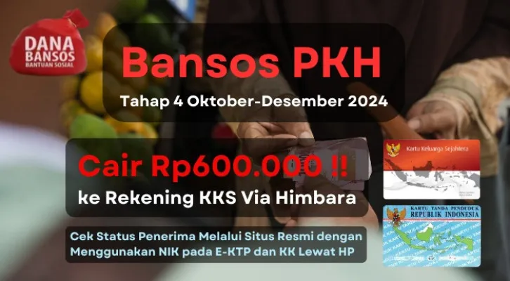 Bansos PKH tahap 4 2024 menyalurkan subsidi dana Rp600.000 ke rekening KKS milik KPM untuk kategori lansia dan penyandang disabilias berat. (Poskota/Aldi Harlanda Irawan)