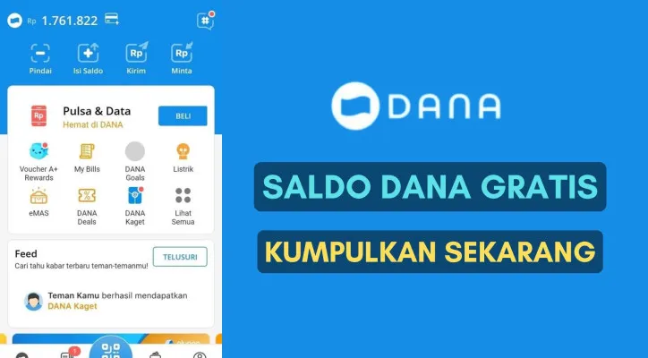 Cara Dapatkan Saldo DANA Gratis Tanpa Ribet dalam Waktu Singkat (Poskota/Herdyan)