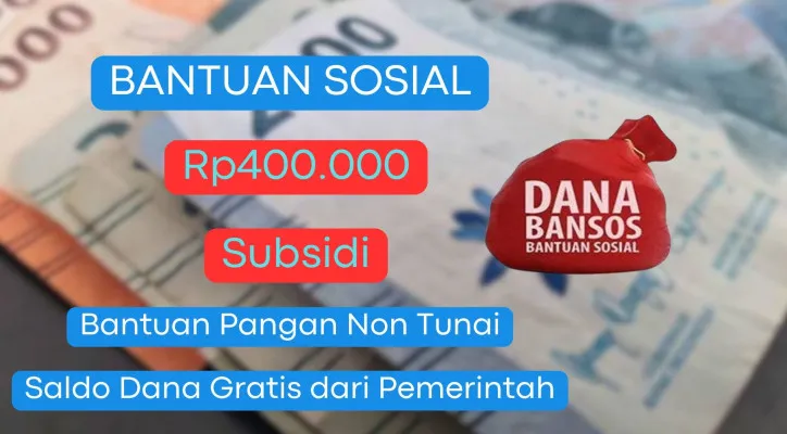 NIK KTP dan KK dengan nama Anda yang terdaftar sebagai penerima bantuan sosial terpilih terima saldo dana gratis Rp400.000 dari pemerintah melalui BPNT 2024. (Poskota/Herdyan)