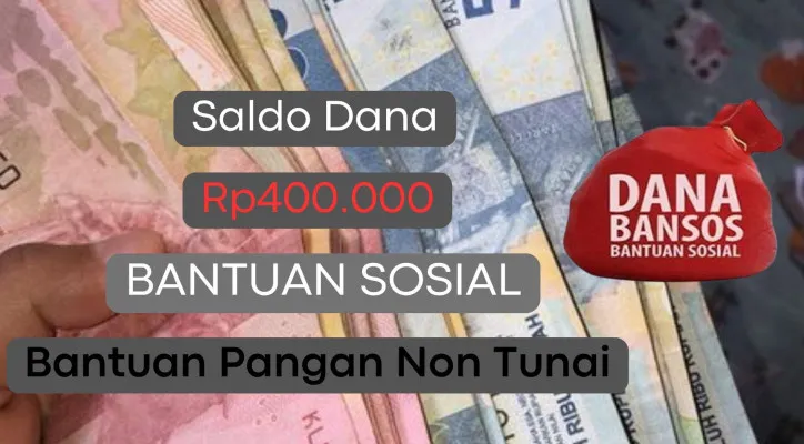 Saldo dana Rp400.000 dari pemerintah cair via bantuan sosial BPNT 2025 (Poskota/Herdyan Anugrah Triguna)