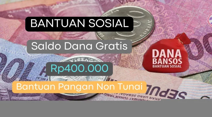 Diprediksi cair saldo dana gratis Rp400.000 dari program bantuan sosial BPNT 2025 dalam waktu dekat. (Poskota/Herdyan Anugrah Triguna)