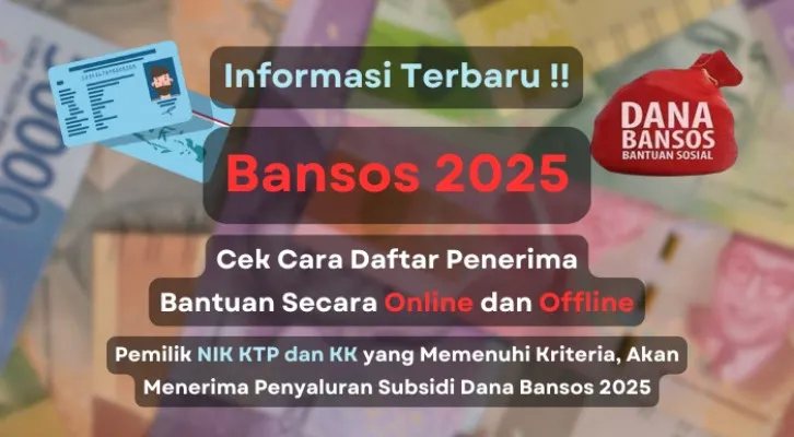 Informasi terbaru penyaluran bansos 2025, ketahui kriteria dan persyaratan menjadi penerima bantuan, serta rincian besaran nominal dana. (Poskota/Aldi Harlanda Irawan)