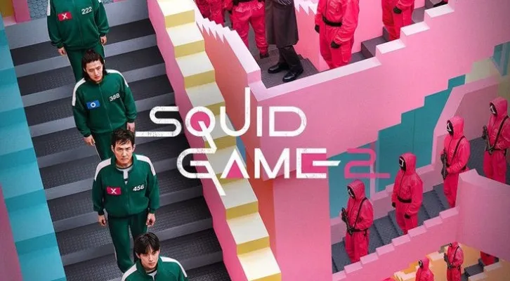 Gi-hun kembali beraksi! Temukan keseruan dan ketegangan dalam Squid Game Season 2. (Poster Film Squid Game 2)