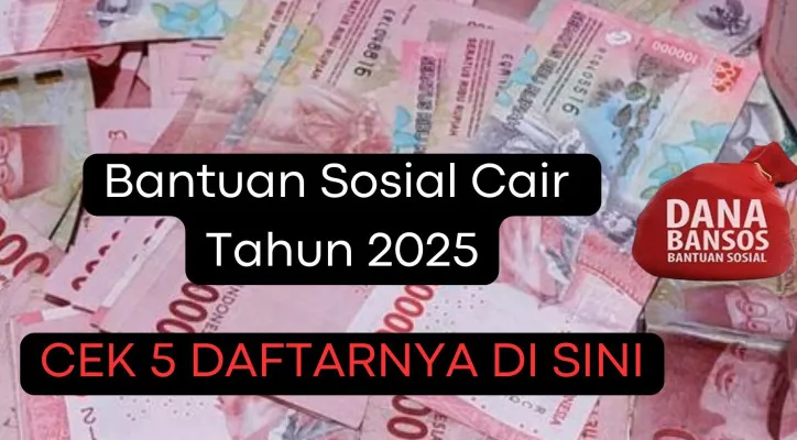 Ini 5 bantuan sosial cair di tahun 2025 untuk KPM yang terpilih. Cek di sini! (Poskota/Herdyan Anugrah Triguna)