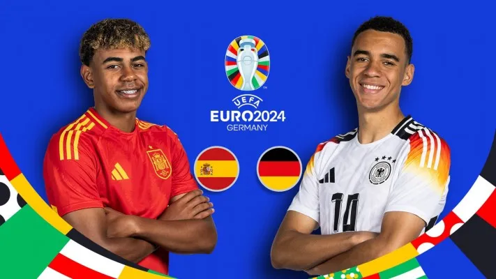 Link streaming EURO 2024, Spanyol vs Jerman (X/@euro2024)