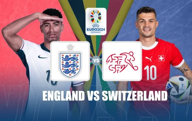 Link streaming EURO 2024, Inggris vs Swiss (X/@JasperZiggle)