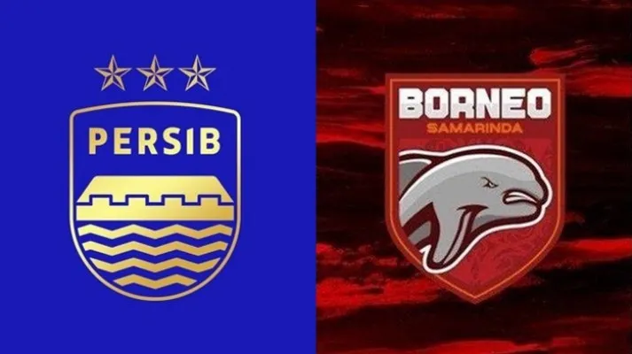 Persib Bandung harus mengakui keunggulan Borneo FC dengan kekalahan skor 0:1. (Kolase Instagram)