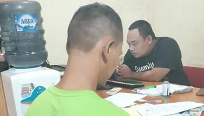 UBA (39), oknum guru ngaji yang berbuat mesum kepada anak didiknya sendiri (ist)