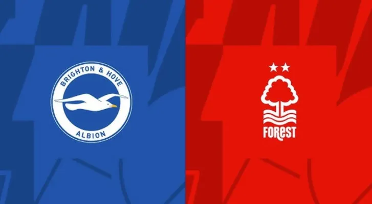 Link streaming Brighton vs Nottingham Forest. (X/@Playbabaljebu)