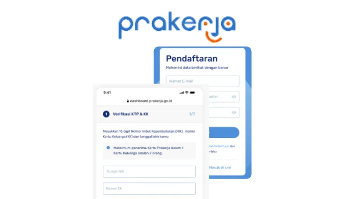 Manfaatkan saldo dana gratis Rp4,2 juta dari Program Kartu Prakerja. Begini cara daftarnya, dan begini cara klaimnya. (prakerja/edited Dadan)