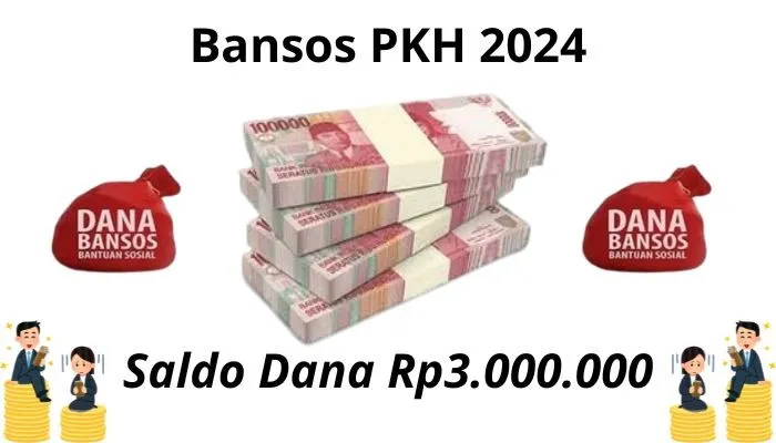 Pemerintah telah menyalurkan kepada KPM, saldo dana Rp3.000.000 dari PKH 2024 lewat Kantor Pos. (Edited by: Poskota/Gabriel Omar Batistuta)