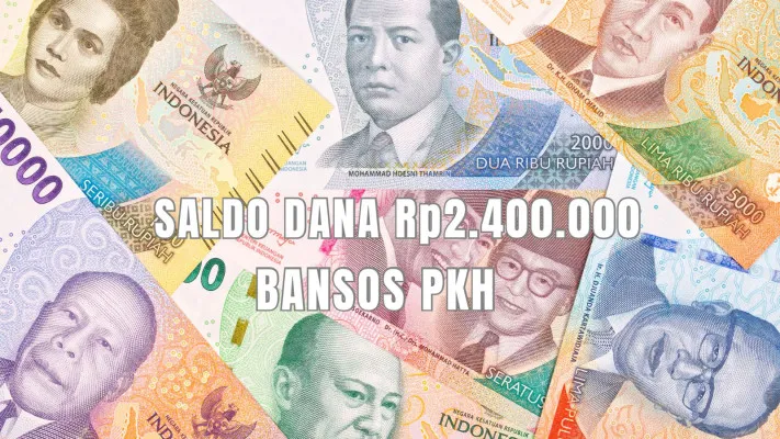 Nomor Rekening KKS anda telah berhasil terima transferan saldo dana Rp2.400.000 dari subsidi bansos PKH 2024. (Poskota/Gabriel Omar Batistuta)