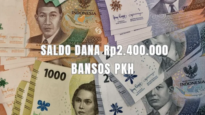 Saldo dana Rp2.400.000 dari subsidi bansos PKH telah dicarikan pemerintah via Rekening BRI, BNI dan Bank Mandiri. (Poskota/Gabriel Omar Batistuta)