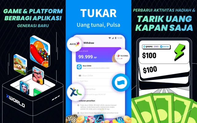 Ilustrasi daftar game penghasil uang yang menghasilkan saldo dana gratis setiap hari. (Poskota/Dzikri)