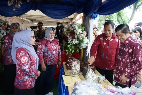 Gerakan Nasional Bangga Buatan Indonesia  dan Bangga Berwisata di Indonesia (BBWI) di Palu, (ist)