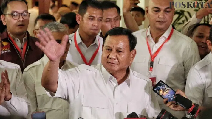 Prabowo Semakin Dicintai Masyarakat Luas. (Foto: Poskota/Ahmad Tri)