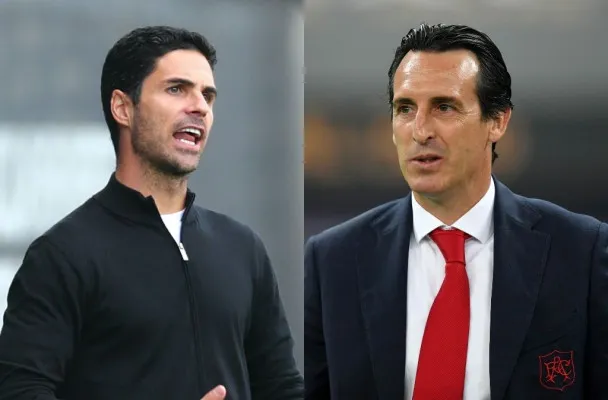 Mikel Arteta dan Unai Emery (ist)