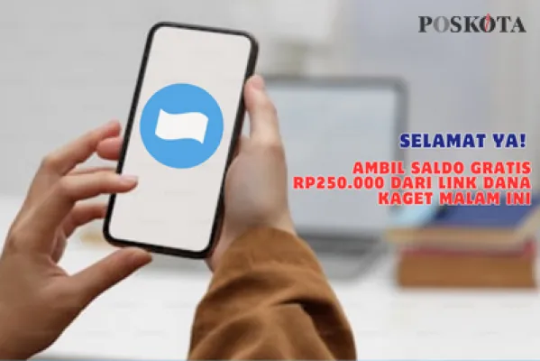 Segera ambil saldo gratis hingga Rp250.000 denagn mengklaim link DANA Kaget yang dibagikan Poskota malam ini. (Pexels edited by Ashley Kaesang)