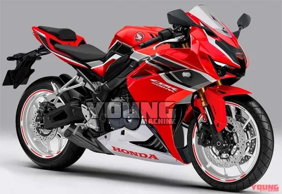 Honda CBR400RR dengan mesin 4 silinder segaris akan meluncur tahun depan? (foto/youngmachine)