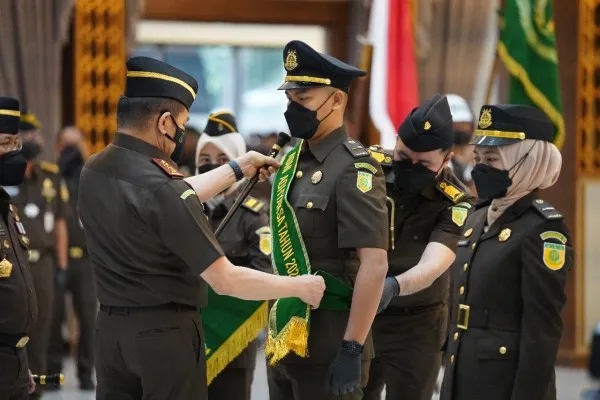 Jaksa Agung ST Burhanuddin melantik 459 Jaksa Baru PPPJ angkatan 78. (ist)