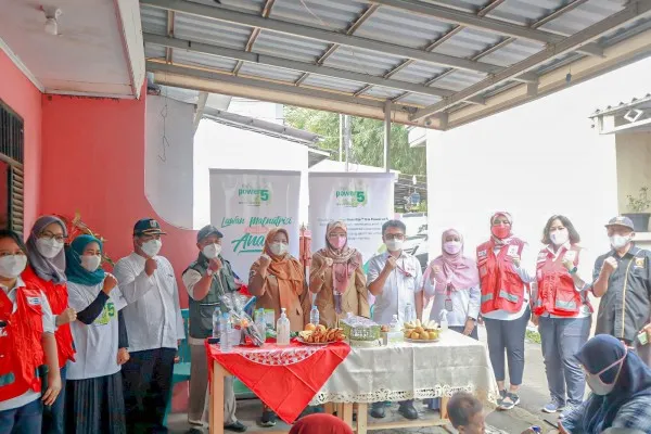 Pemberian suplemen vitamin bagi ratusan balita di lingkungan RW 07, Pulogebang, Cakung, Jakarta Timur. (Ist)