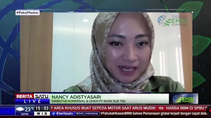 Direktur Komersial dan UMKM Bank bjb, Nancy Adistyasari