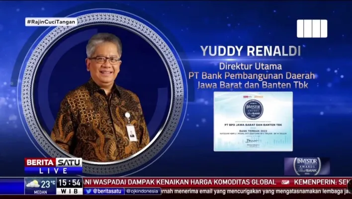 Direktur Utama bank bjb, Yuddy Renaldi.