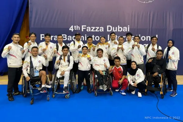 Para-bulutangkis Indonesia raih enam gelar juara di Dubai (foto/NPC Indonesia)