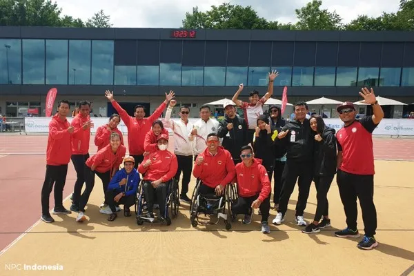 Para atletik Indonesia meraih enam medali emas dalam kejuaraan di Swiss (foto/NPC Indonesia)