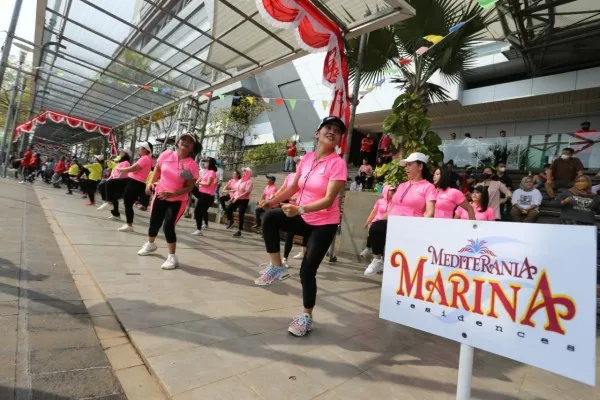 Warga dan penghuni apartemen gelar beragam lomba untuk meriahkan kemerdekaan. (Ist)