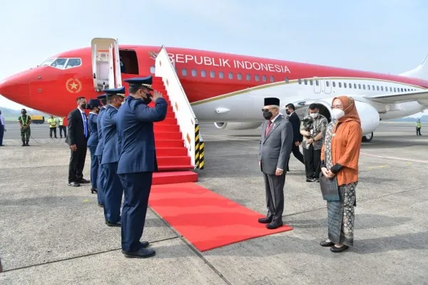 Wapres KH Ma'aruf Amin bertolak ke Jepang hadiri pemakaman Shinzo Abe. (Ist)