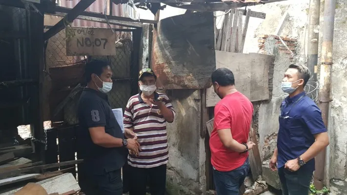 Rumah Iwan Chandra sempat dikuasai sekelompok preman akibat ulah mafia tanah. (Ist)