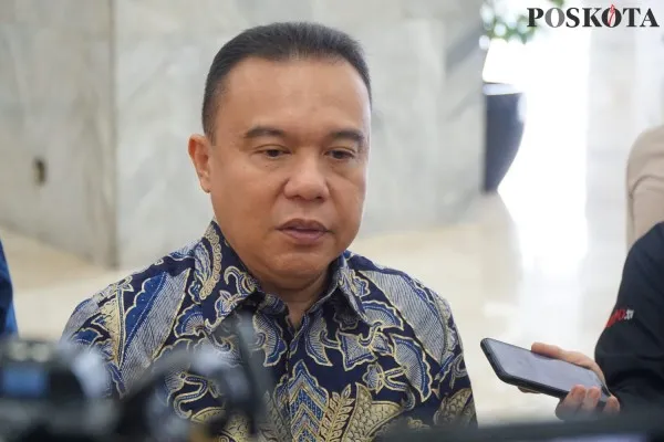 Foto: Ketua Harian Partai Gerindra Ahmad Sufmi Dasco. (Poskota/Rizal Siregar)