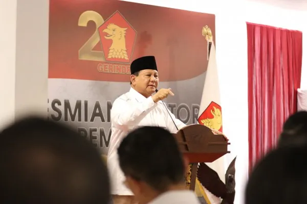 Ketua Umum Partai Gerindra, Prabowo Subianto (Ist)