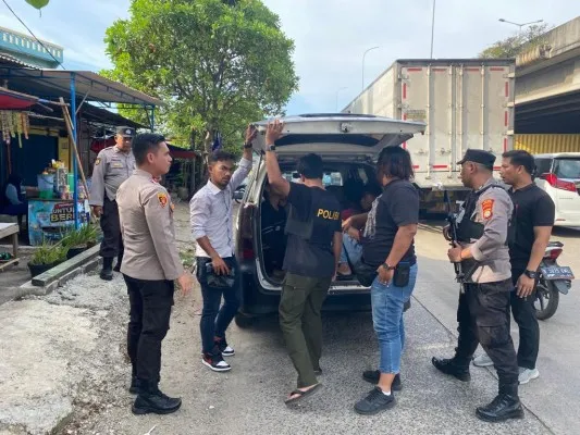 Pemalak sopir truk di Cengkareng ditangkap polisi. Foto: Ist.