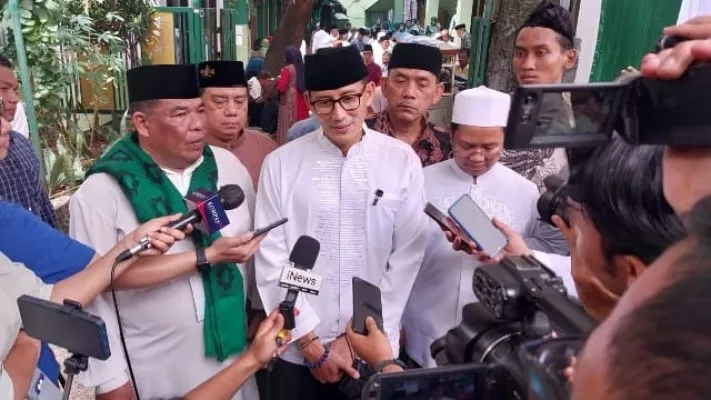 Foto: Menparekraf RI Sandiaga Uno pasca mundur dari Partai Gerindra, Disinggung kapan resmi gabung ke PPP. (Ist.)