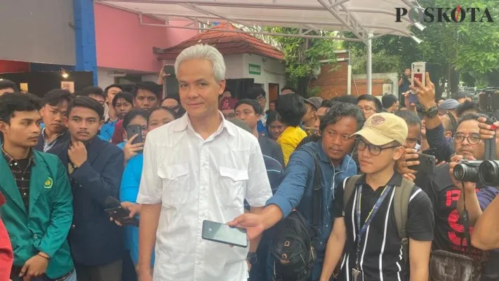 Foto: Capres Ganjar Pranowo yang juga Capres PDIP (Dok. Poskota)