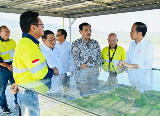 Jokowi bertekad integrasikan semua smelter. Foto: Biro Setpres.