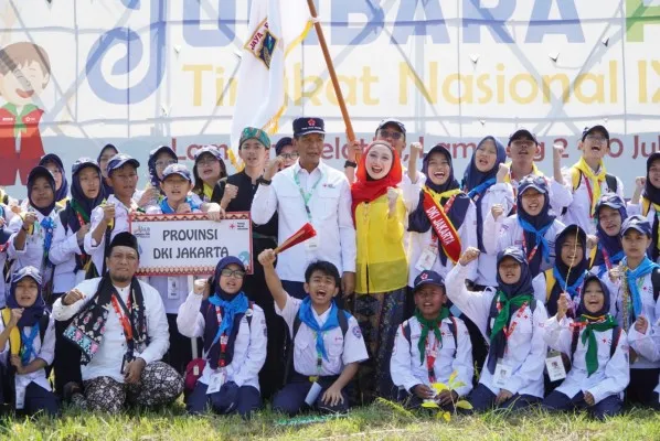 Foto: Pembukaan kegiatan Jumbara Palang Merah Remaja (PMR) Tingkat Nasional Ke IX (Ist.)