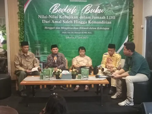 Kegiatan diskusi tentang penelitian LDII.  (ist)