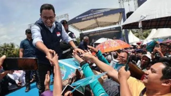 Capres Anies Baswedan kini diduetkan dengan Cak Imin. (Foto: Ist)