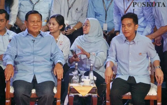 Paslon Nomor Urut 02 Prabowo Subianto-Gibran Rakabuming Raka (Poskota)